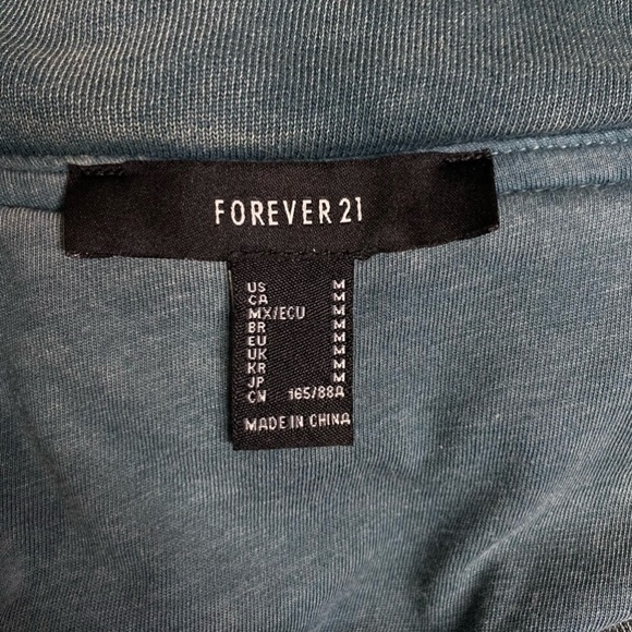 Forever 21 Seamed Mineral Wash Jacket - Picture 11 of 13